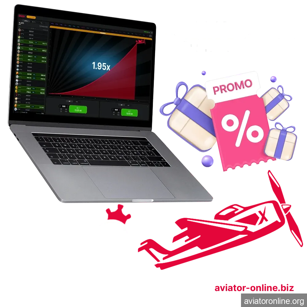 Get the promo code and play Aviator at the BlueChip website.
