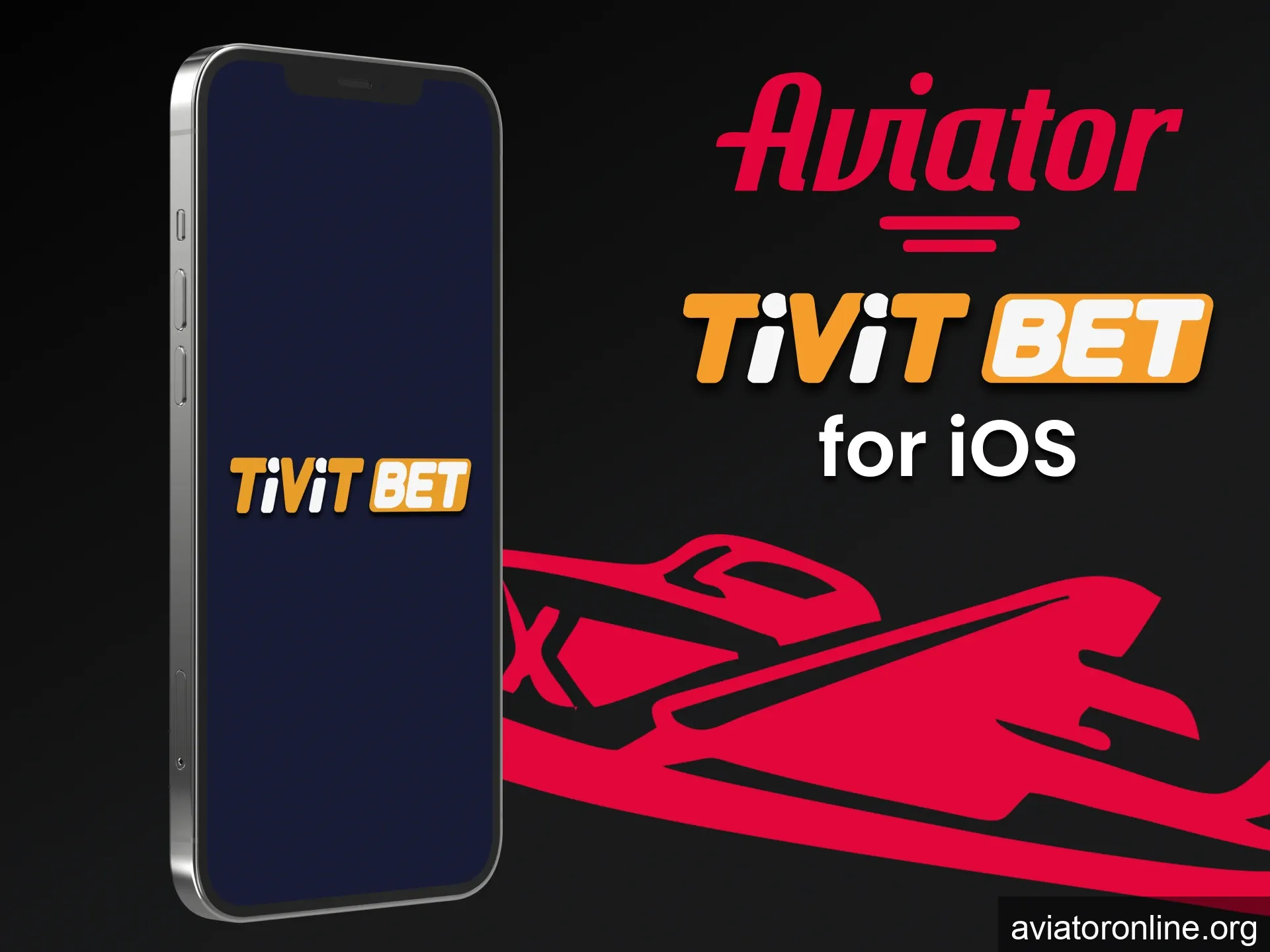 Play Aviator on the Tivitbet iOS app.