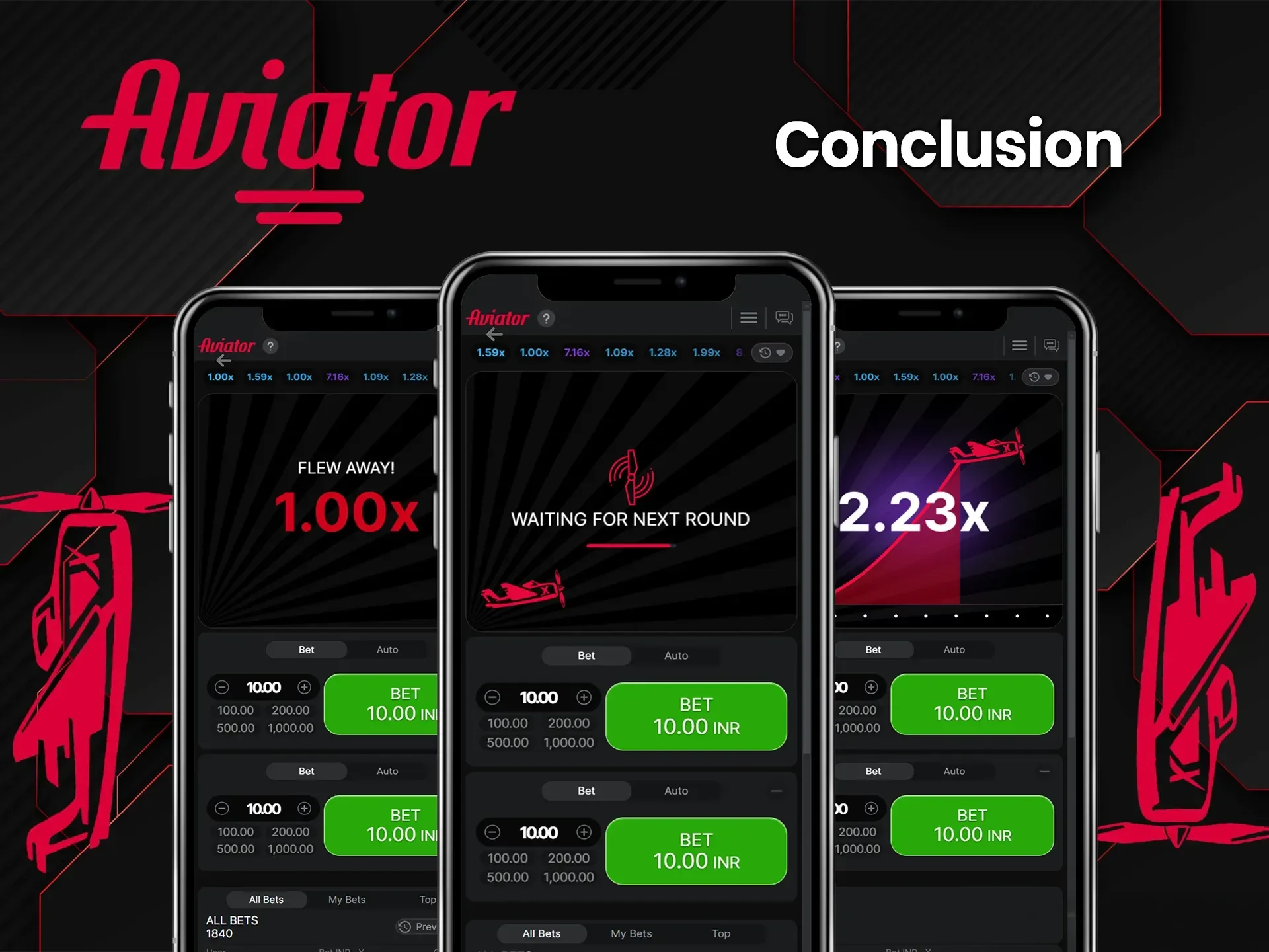 Aviator is a convenient and interesting game.