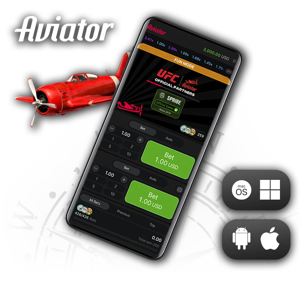 Download the app and play Aviator now.